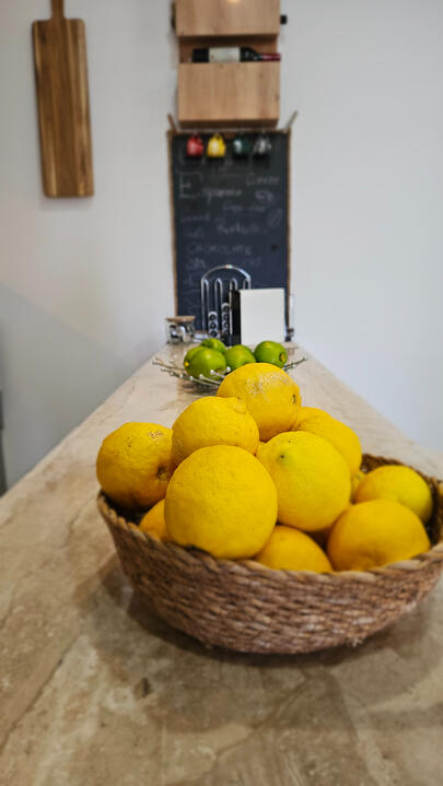 Fresh lemons